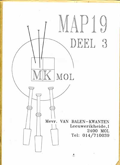 Map 19 Deel 3 von M. van Balen-Kwanten